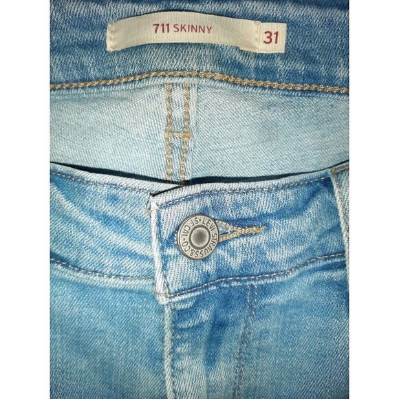 LEVI'S | 711 | Women's Junior's Jeans | size 11 | Style # 188810325 - Picture 6 of 7